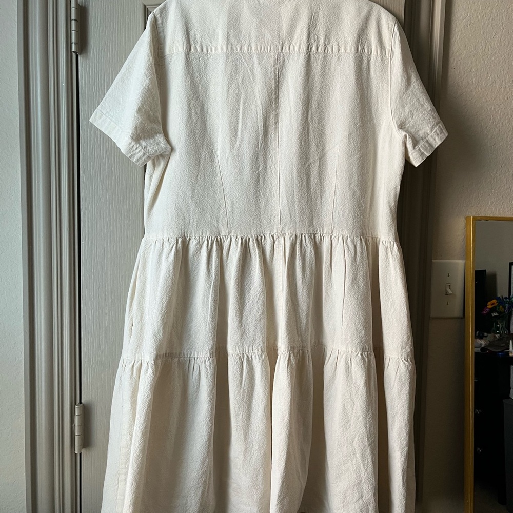 Artisan Cream Dress - Picture 3 of 8